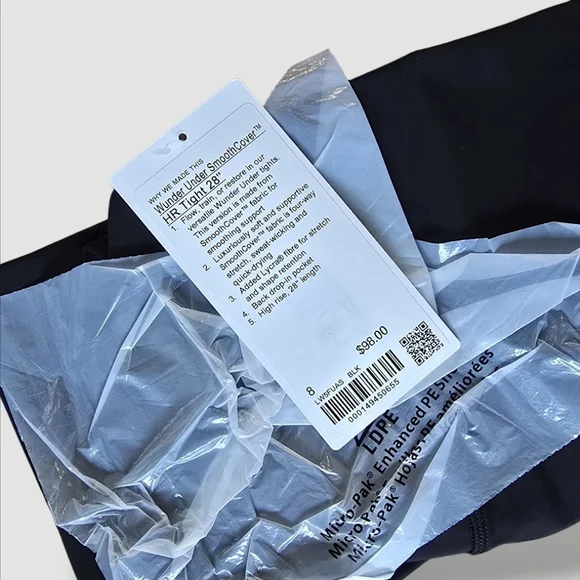 Lulu- Wunder Under Smooth Cover 28", Black, Size 8 & 10 - Picture 16 of 16